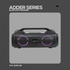 VolkanoX Audio VolkanoX Adder Series Bluetooth Speaker - Black