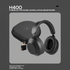 VolkanoX Audio VolkanoX H400 Hybrid Active Noise Cancellation Headphones - Black
