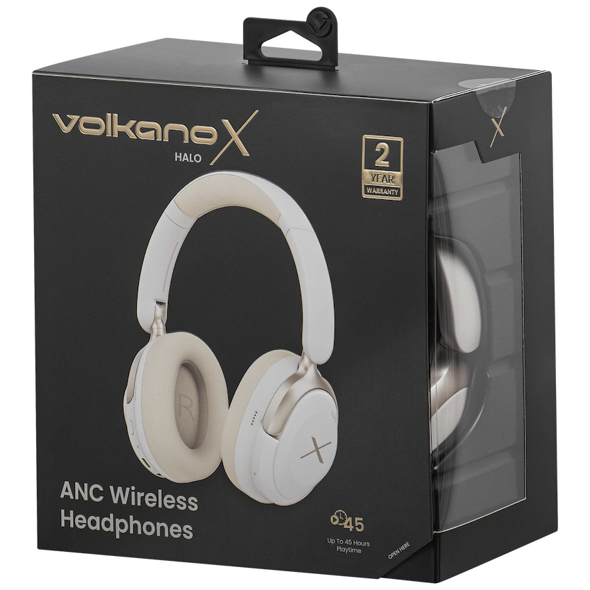 VolkanoX Audio VolkanoX Halo ANC Bluetooth Headphone - Nude