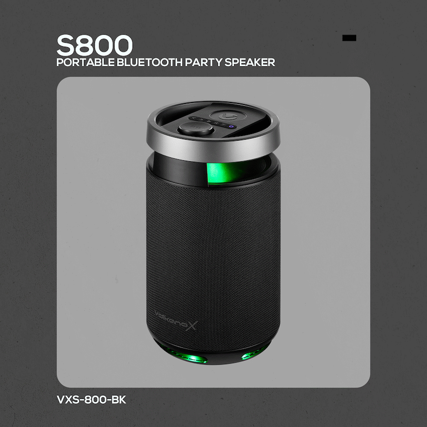 VolkanoX Audio VolkanoX S800 Portable Bluetooth Party Speaker