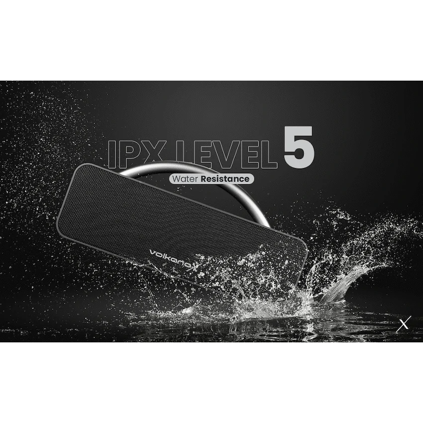 VolkanoX Audio VolkanoX VXS200 Portable Bluetooth Speaker - Black