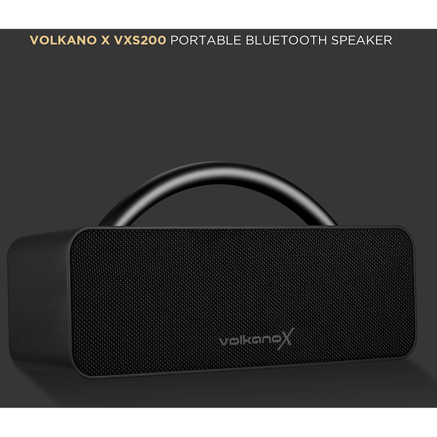 VolkanoX Audio VolkanoX VXS200 Portable Bluetooth Speaker - Black