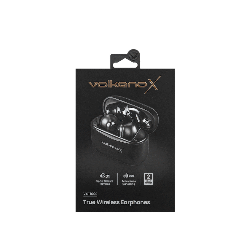 VolkanoX Audio VolkanoX VXT100S TWS Earphones - Black