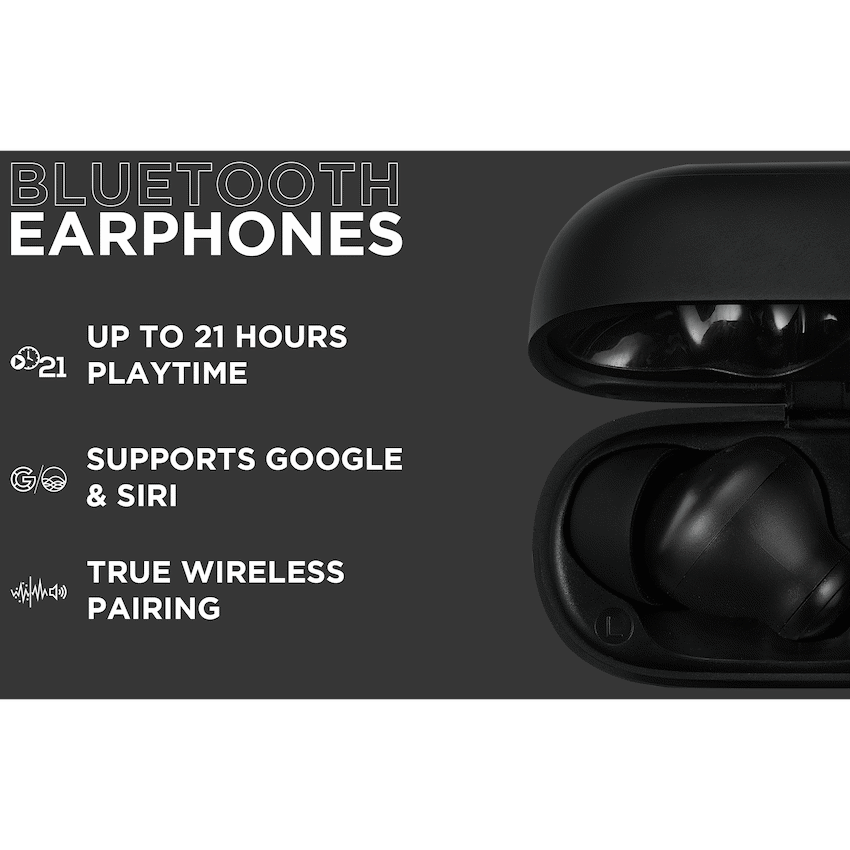 VolkanoX Audio VolkanoX VXT100S TWS Earphones - Black