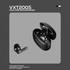 VolkanoX Audio VolkanoX VXT200S Hybrid ANC TWS Earphones - Black