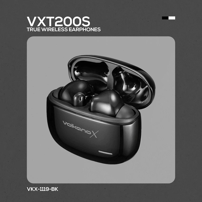 VolkanoX Audio VolkanoX VXT200S Hybrid ANC TWS Earphones - Black