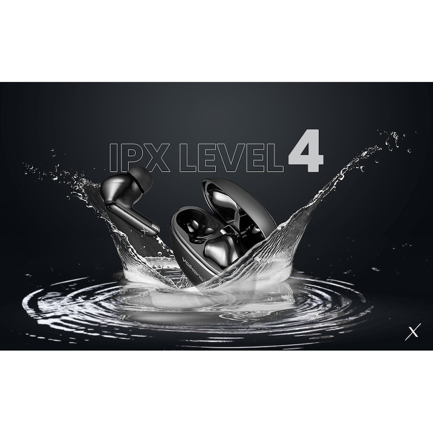 VolkanoX Audio VolkanoX VXT200S Hybrid ANC TWS Earphones - Black