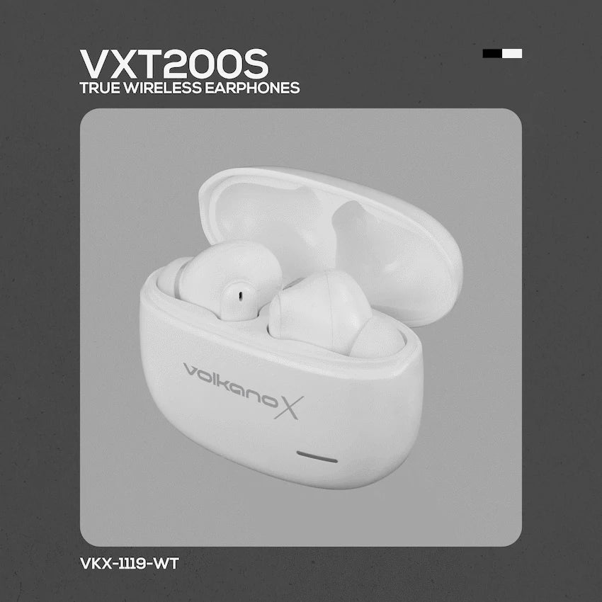 VolkanoX Audio VolkanoX VXT200S Hybrid ANC TWS Earphones - White