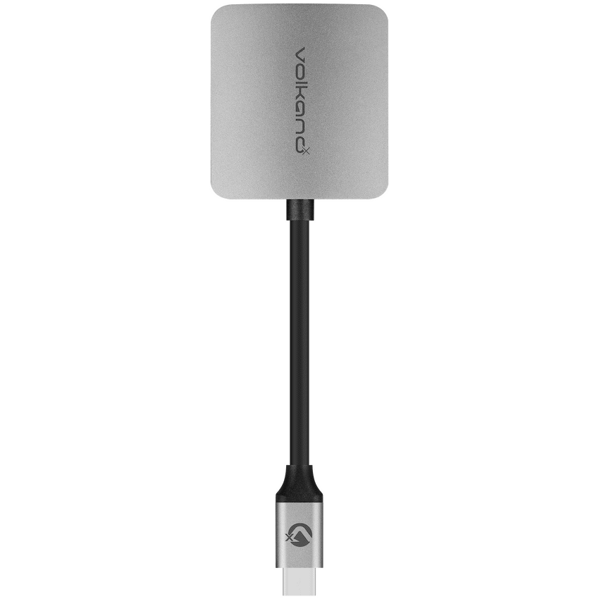 VolkanoX Computer Accessories VolkanoX Core LAN series USB Type C to Gigabit LAN adaptor - Charcoal