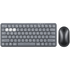 VolkanoX Computer Peripherals VolkanoX Blaze Bluetooth Wireless Keyboard and Mouse Combo - Graphite
