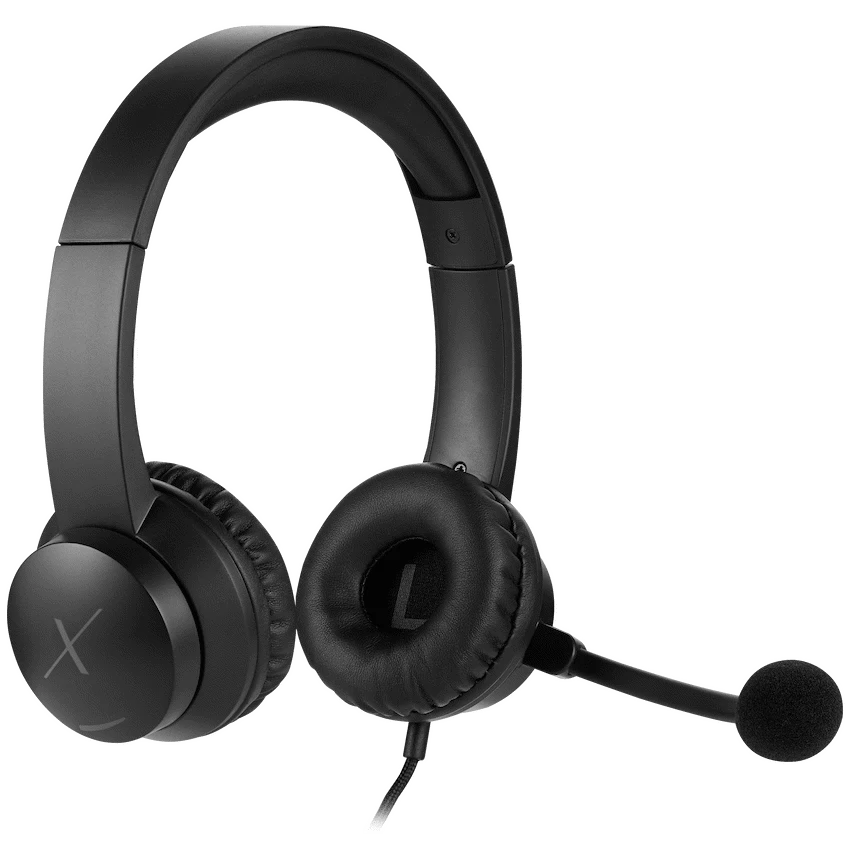 VolkanoX Computer Peripherals VolkanoX Chat Mk2 Series Wired USB Headset - Graphite