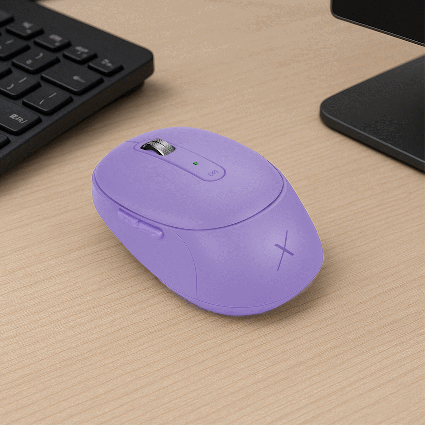 VolkanoX Computer Peripherals VolkanoX Crater Bluetooth Wireless Mouse - Purple