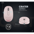 VolkanoX Computer Peripherals VolkanoX Crater Bluetooth Wireless Mouse - Rose