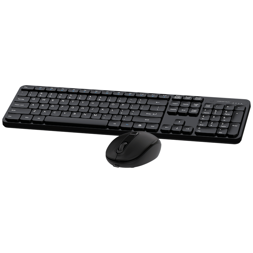 VolkanoX Computer Peripherals VolkanoX Garnet Bluetooth Wireless Keyboard and Mouse Combo - Black
