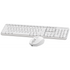 VolkanoX Computer Peripherals VolkanoX Garnet Bluetooth Wireless Keyboard and Mouse Combo - White