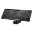 VolkanoX Computer Peripherals VolkanoX Gem Bluetooth Wireless Keyboard and Mouse - Black