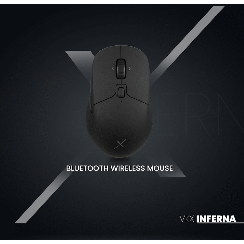 VolkanoX Computer Peripherals VolkanoX Inferna Bluetooth Wireless Mouse - Graphite