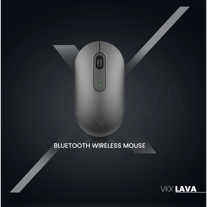 VolkanoX Computer Peripherals VolkanoX Lava Bluetooth Wireless Mouse - Gunmetal