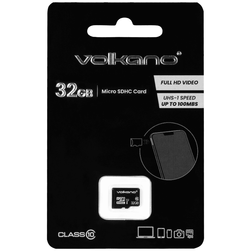 VolkanoX Devices Volkano Micro Series Micro SD card 32GB - Class 10