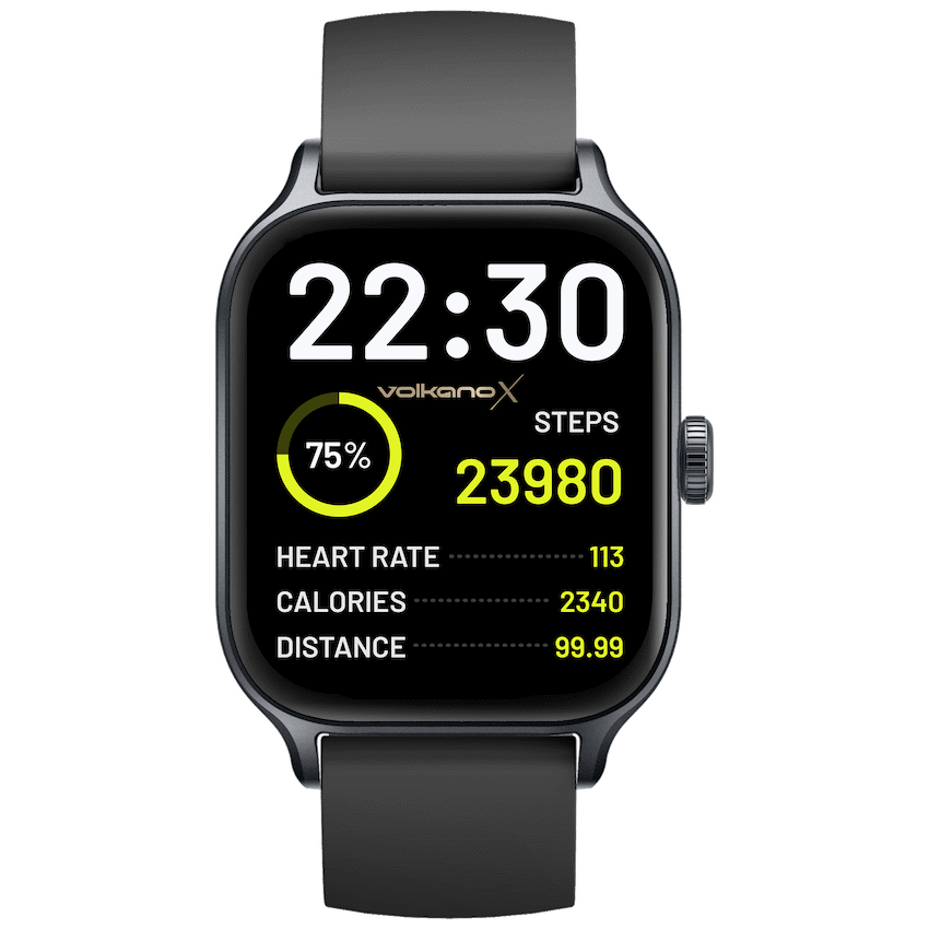 VolkanoX VolkanoX Kronis Series GPS Smartwatch - Black