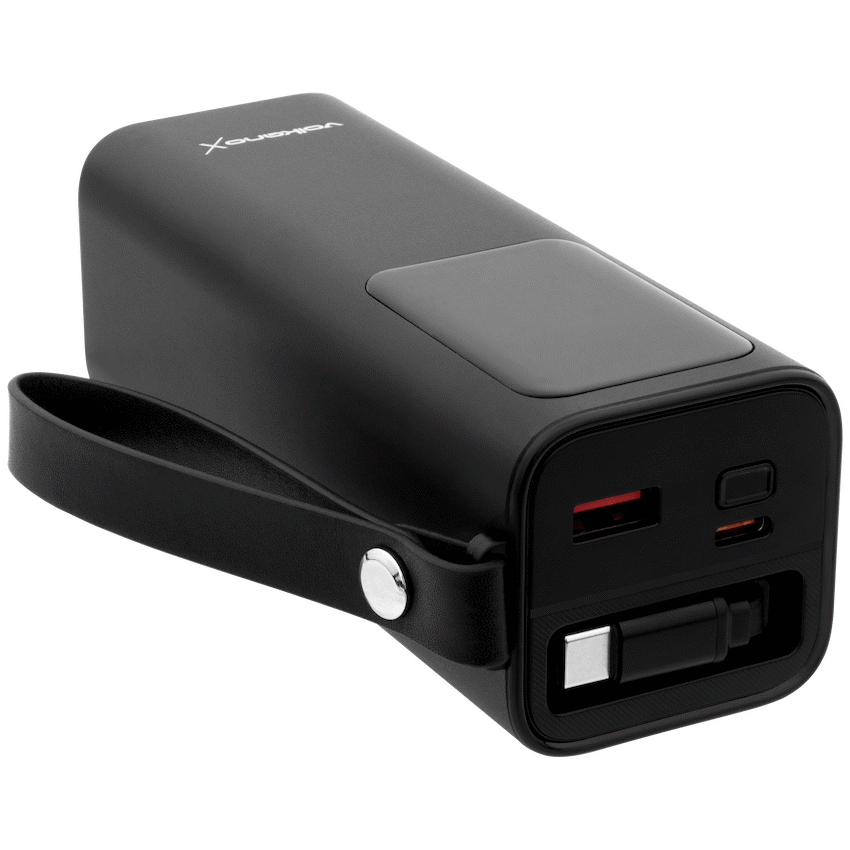 VolkanoX VolkanoX Titan Series - 20 000 mAh - Power Bank with retractable Type-C Cable with Flashlight