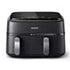 Phillips 9l Black Dual Basket Airfryer - NA351/00