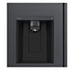 LG 611Lt Matte Black Steel Side by Side Refrigerator - GC-L257SQSL