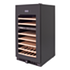 SnoMaster 72kg Black 78 Bottle Pro Series Dual Zone Wine Cooler - VT-94PRO