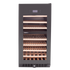 SnoMaster 72kg Black 78 Bottle Pro Series Dual Zone Wine Cooler - VT-94PRO