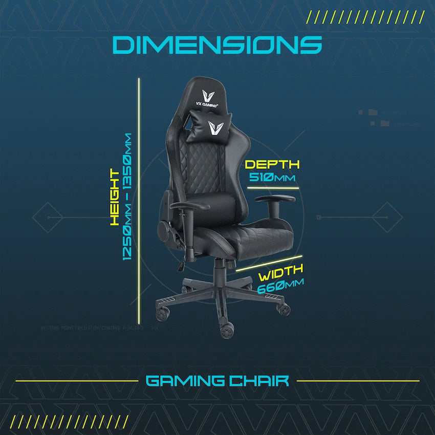 VX Gaming Furniture Everfurn Astro Gaming Chair