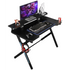 VX Gaming Furniture VX Gaming Donahue Gaming Desk - Black with Headphone Hook