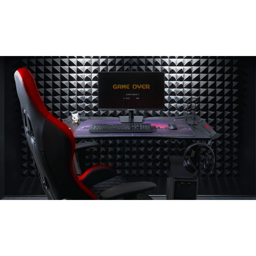 VX Gaming Furniture VX Gaming Lumas High-Back Gaming Chair with RGB Lights