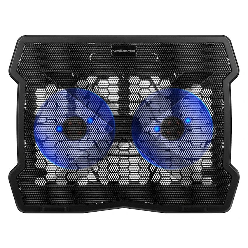 VX Gaming Gaming Volkano Polar Series 15" Dual Fan Notebook Cooling Stand