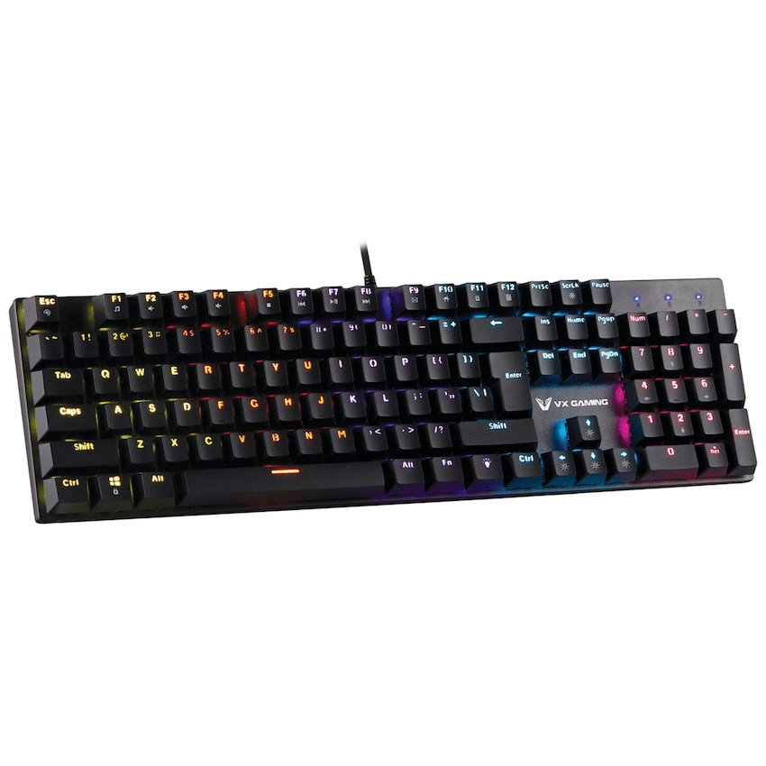 VX Gaming Gaming VX Demeter Series Mechanical Keyboard with Full RGB Lighting