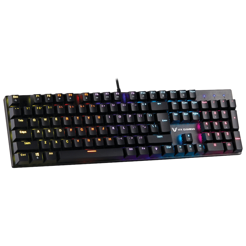 VX Gaming Gaming VX Demeter Series Mechanical Keyboard with Full RGB Lighting