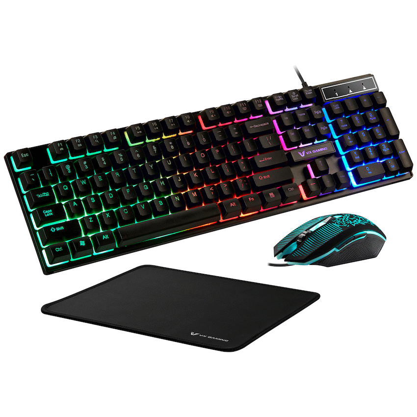 VX Gaming Gaming VX Gaming Artemis series 3-in-1 Combo KB, Mouse, Mousepad