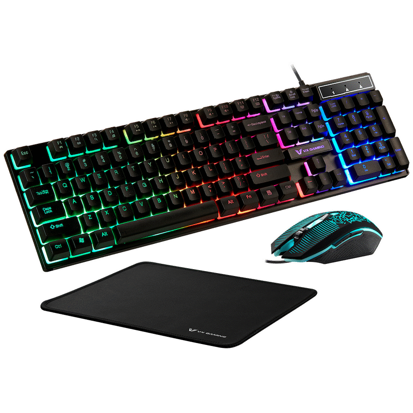 VX Gaming Gaming VX Gaming Artemis series 3-in-1 Combo KB, Mouse, Mousepad