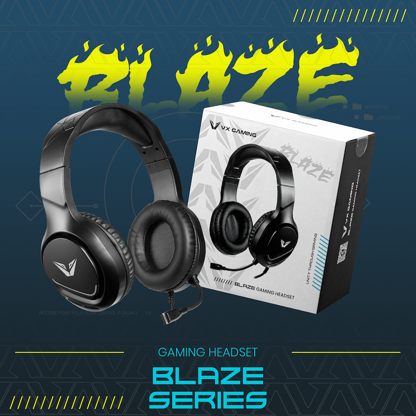 VX Gaming Gaming VX Gaming Blaze series Gaming Headset
