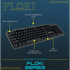 VX Gaming Gaming VX Gaming Floki RGB Full Mechanical Keyboard