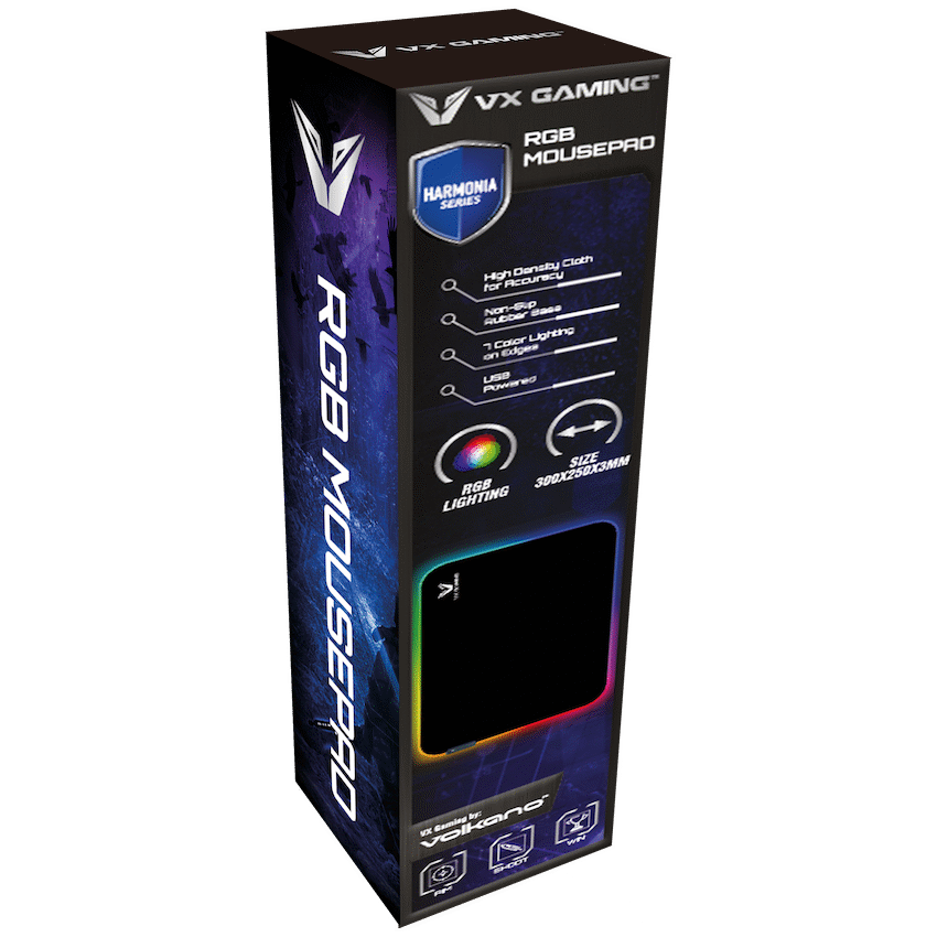 VX Gaming Gaming VX Gaming Harmonia RGB Mouse Pad 300x250x3mm