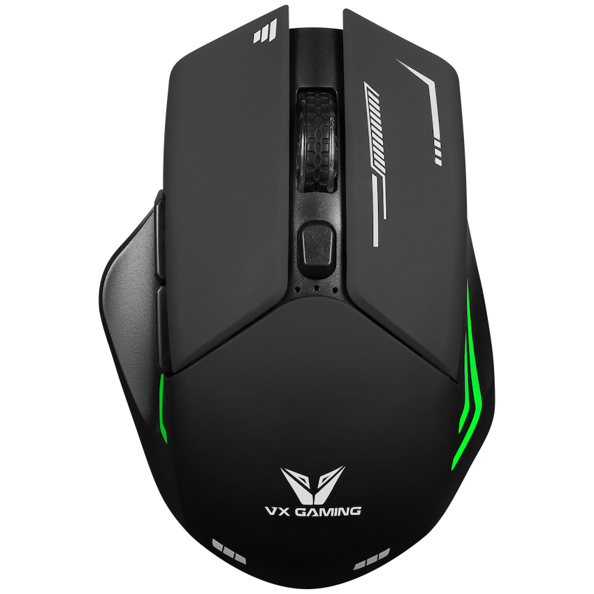 VX Gaming Gaming VX Gaming Kratos Series Wireless Rechargeable RGB Gaming Mouse