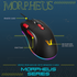 VX Gaming Gaming VX Gaming Morpheus Series Wired RGB Mouse with Braided Cable