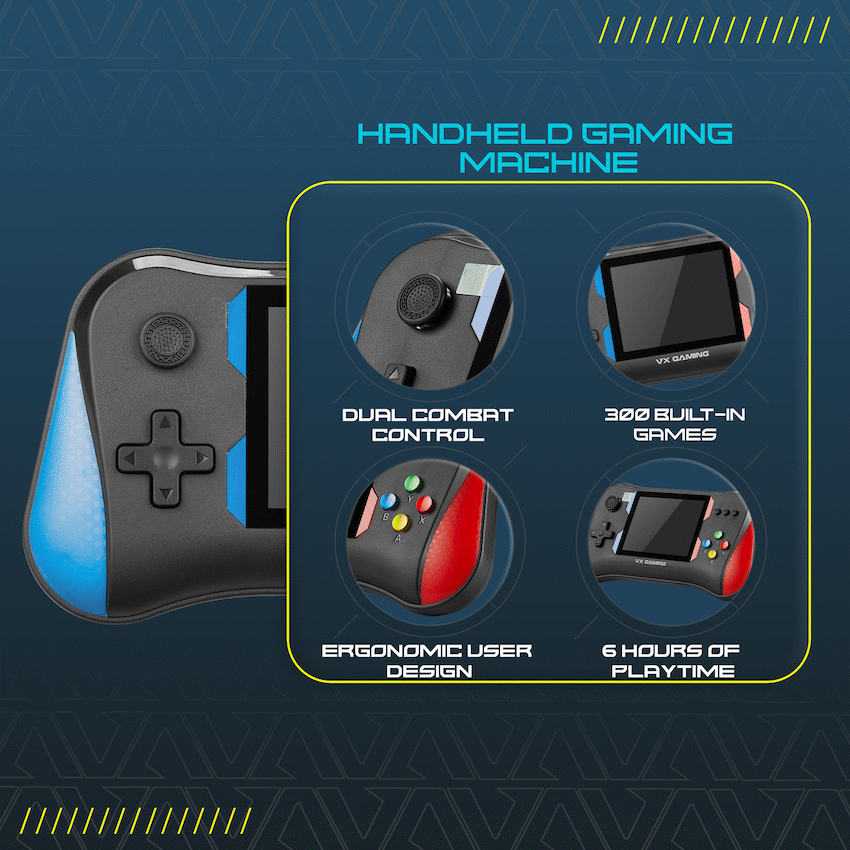 VX Gaming Gaming VX Gaming Quirk Series Handheld Gaming Machine
