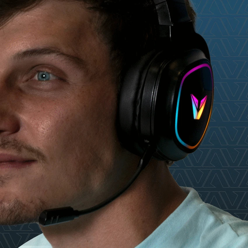 VX Gaming Gaming VX Gaming Stealth Series Wireless Gaming Headset - RGB