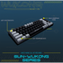 VX Gaming Gaming VX Gaming Sun-Wukong RGB Hot Swappable Mechanical Keyboard