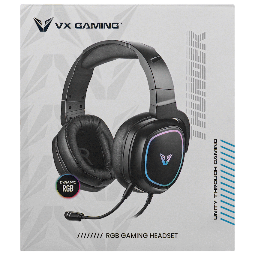 VX Gaming Gaming VX Gaming Thunder series Gaming Headset RGB