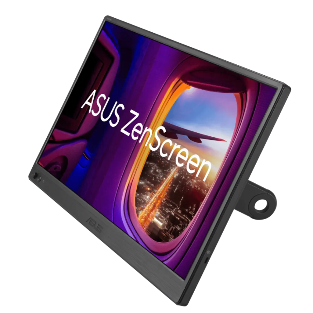 ASUS ZenScreen MB169CK Portable USB Monitor- 16 inch (15.6 inch viewable); Full HD; IPS; dual USB Type-C; Flicker Free; Blue Lig