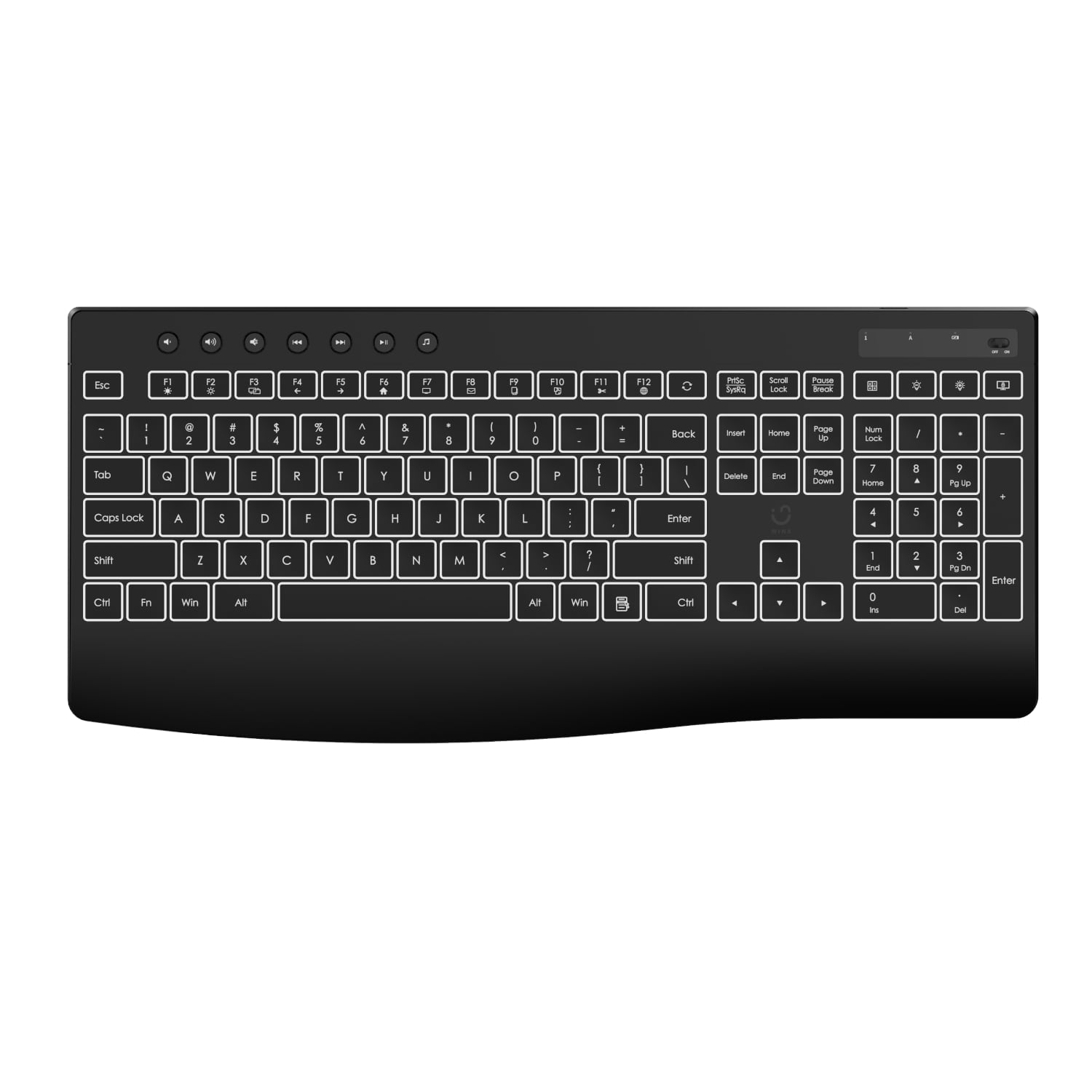 WINX WINX DO Business Backlit Wired Keyboard and Mouse Combo