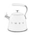 Smeg 2.3L White Whistling Kettle - WKF01WH