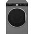 Smeg 10kg Silver Dark Inox Washing Machine  Autodose + Steam + Aquajet - WM3T04XSA